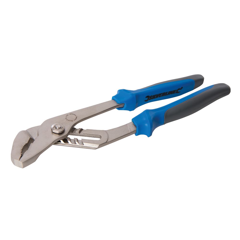 Silverline Expert Water Pump Pliers, 300mm Chrome Vanadium Steel