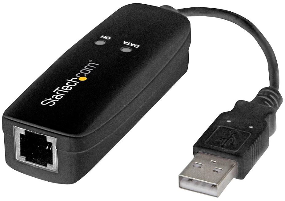 Startech USB V.92 56K Dial-Up Fax/Modem
