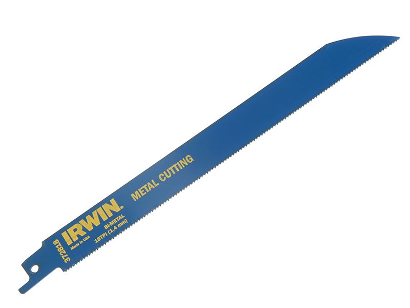 IRWIN Sabre Saw Blade, Metal Cutting, 150mm, 24 TPI, Pack of 5