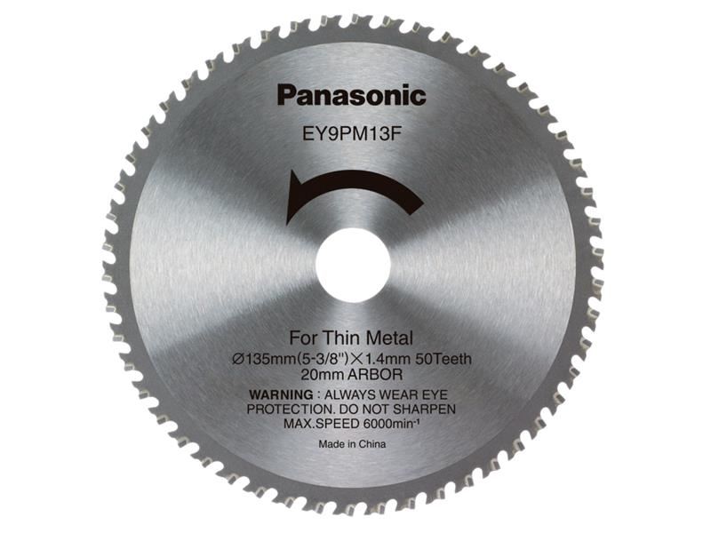 Panasonic TCT kotouč na řezání kovů, 135 x 20 mm, 50 zubů