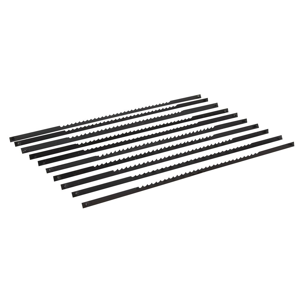 Silverline Scroll Saw Blades 130mm, 10tpi, 10-Pack