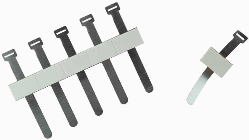 PRO POWER - Klip Gelung Kabel Aluminium Pelekat Sendiri (Pek 250)
