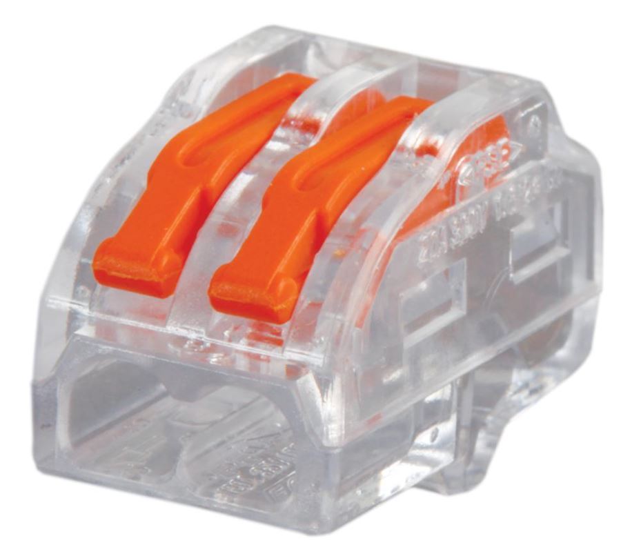 Multicomp Pro 2-Pole Lever Lock Splicing Connector, 4mm, 32A, 450V AC