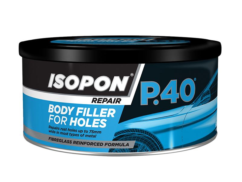 U-Pol P.40 Body Filler for Holes, 600ml Tin