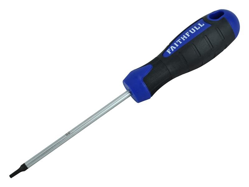 Faithfull TORX TX10 Κατσαβίδι, 100mm, Χρώμιο-Βαναδίου Ατσάλι