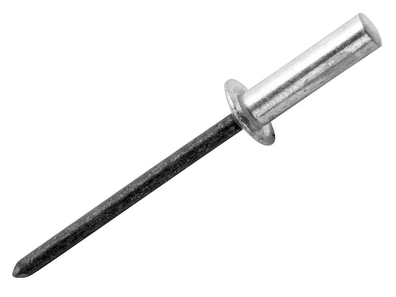 Rapid Waterproof Rivets, Aluminium, 4 x 12mm, Pack of 50