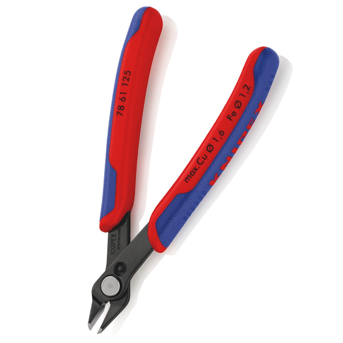 Knipex 7861125 Electronic Super Knips Precision Pliers, 125mm