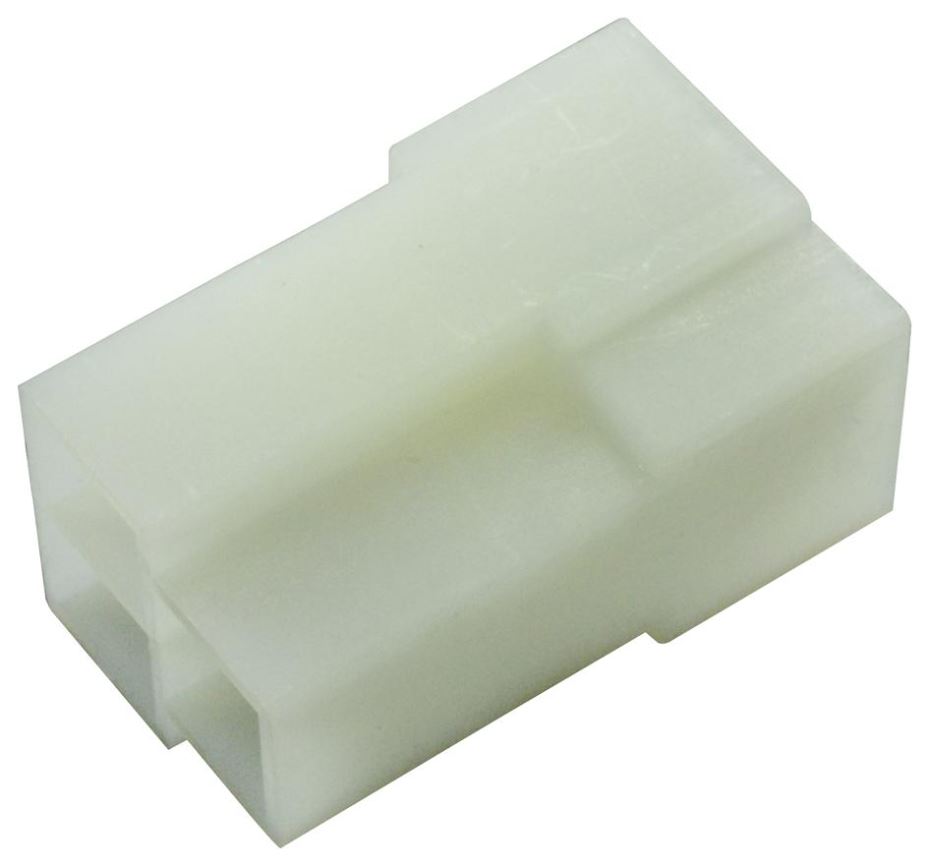 Boîtier de connexion 3 voies Fastin-Faston AMP TE Connectivity, pas de 6.35mm