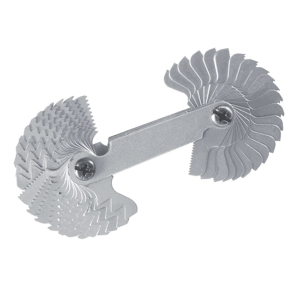 Silverline מד מדרגות ברגים מטרי ו-Whitworth, 0.25-6 מ״מ / 4-62BSW