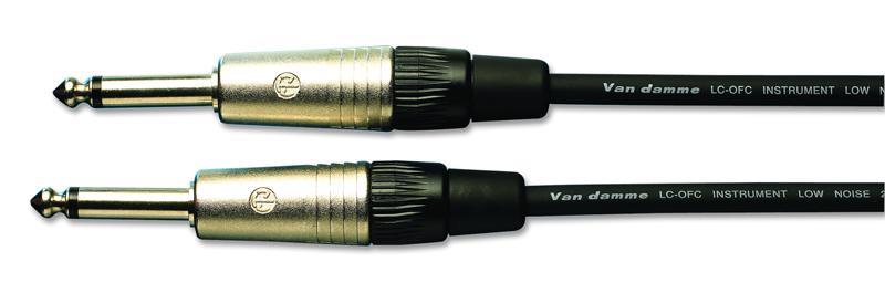 VDC Mono-Klinkenkabel 6,35mm (1/4'') auf 6,35mm (1/4''), 5m Schwarz