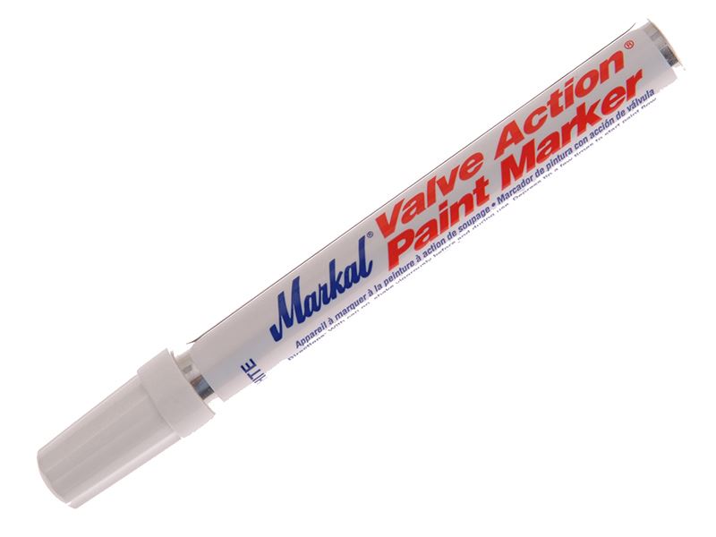 Markal Paint-Riter Βαλβιδωτός Μαρκαδόρος Χρώματος, Λευκό