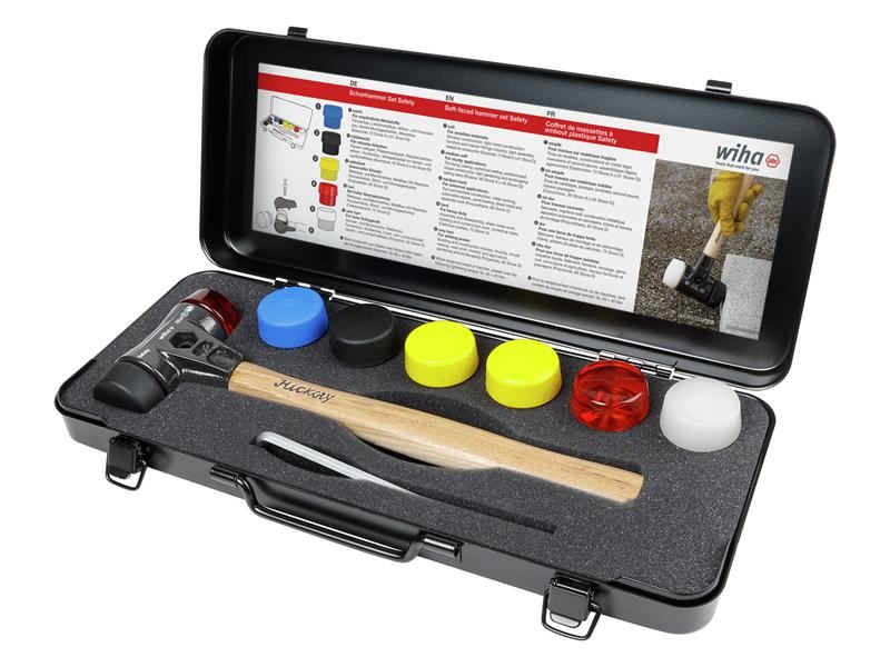 Wiha Assorted Hammer Face Set, 9-Piece