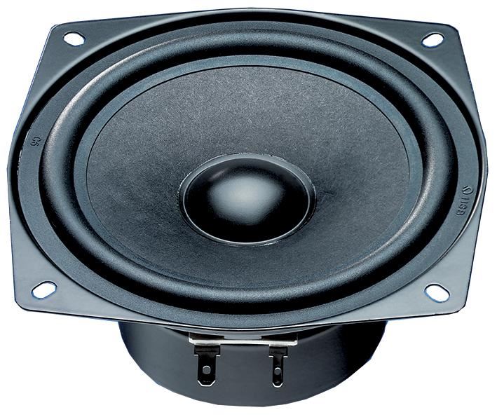 VISATON Altavoz de gama completa blindado de 5 pulgadas, 8 Ohm, 40W RMS
