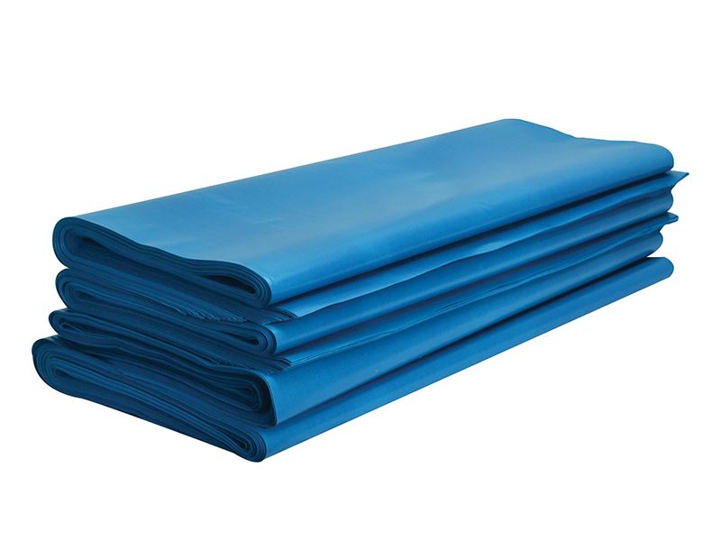 Faithfull Heavy-Duty Blue Rubble Sacks, 100-Pack