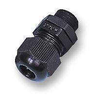 HYLEC M12 Waterdichte Nylon Kabelgland, IP68, Zwart
