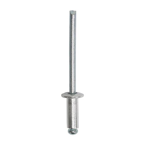 Timco Dome Head Aluminium Rivets, 4.0 x 10mm, 500-Pack