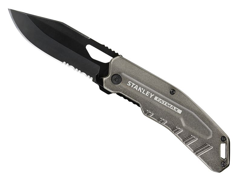 Couteau de poche STANLEY FatMax Premium avec lame en acier inoxydable