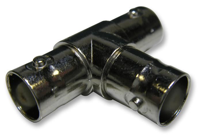 PRO SIGNAL BNC Socket to 2x BNC Socket Tee Adaptor, 50 Ohm