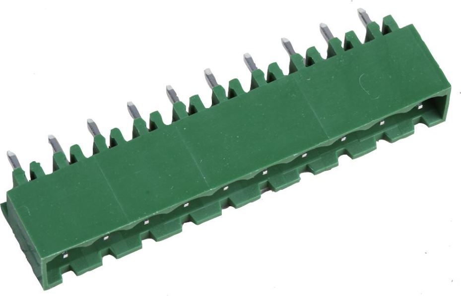 Multicomp Pro 5.08mm 10-Way Vertical PCB Terminal Block, 16A