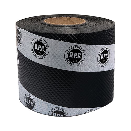 Timco Black Damp Proof Course 225mm x 30m - Recycled PE