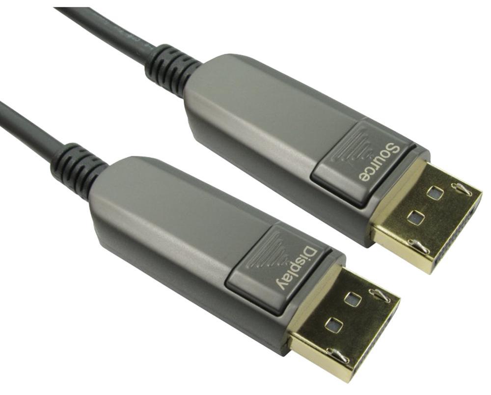 PRO SIGNAL Actieve Optische DisplayPort 1.4 Kabel, 8K 60Hz, 20m Zwart