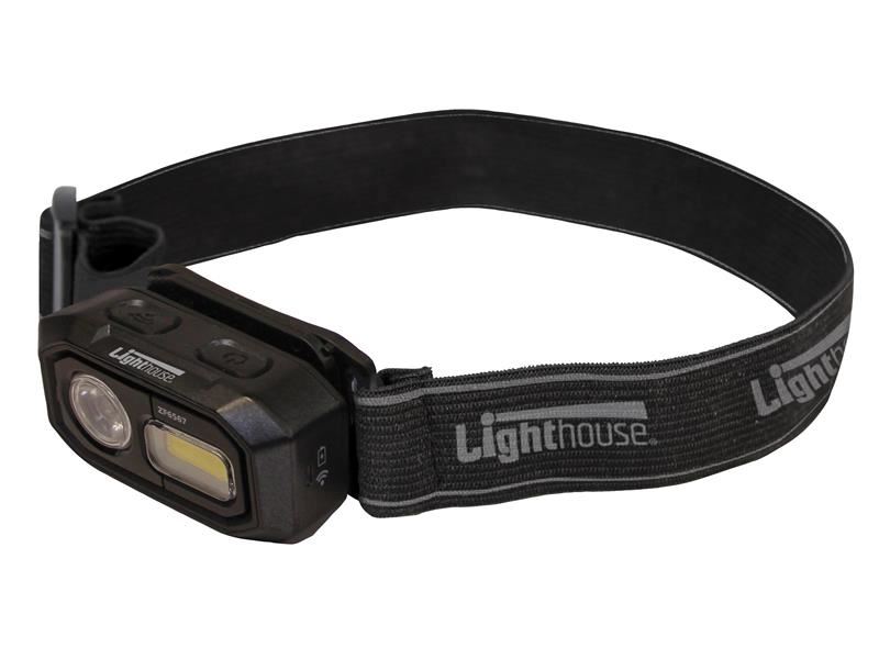 Lighthouse Elite Oplaadbare LED Sensor Hoofdlamp, 300 Lumen