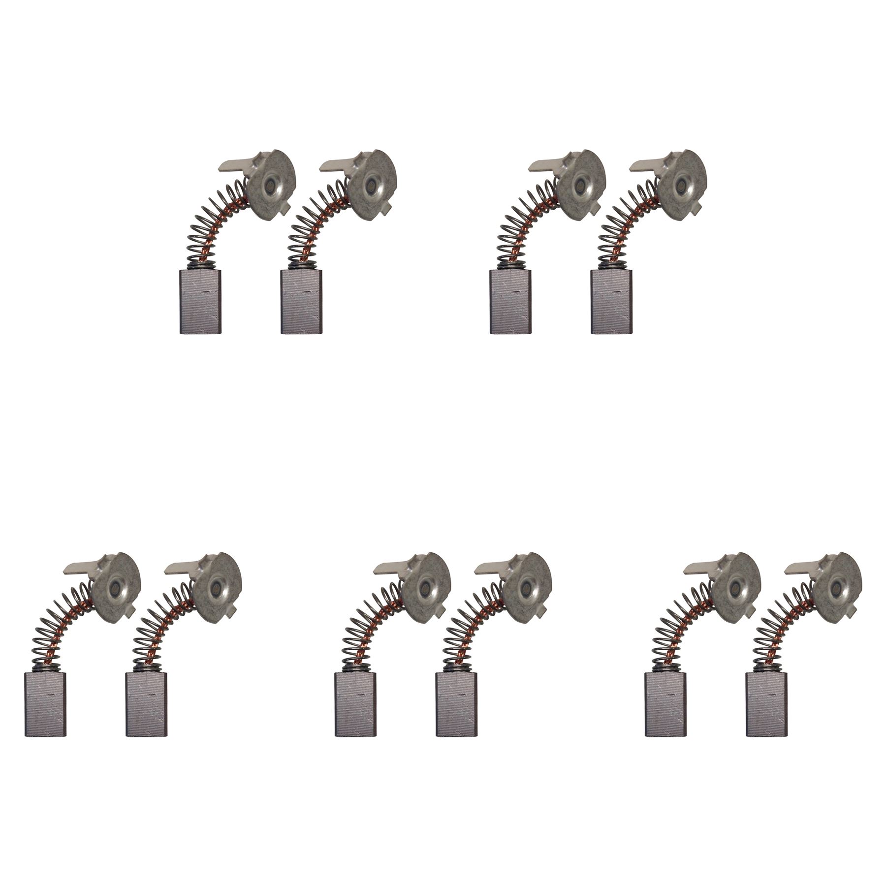 CarbonBr 5 Sets à 2x Kohlebürsten für Bosch 2 609 199 048 - 5x8x13,5mm