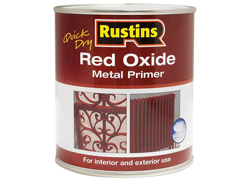 Rustins Quick Dry Rostschutz-Grundierung Rotoxid, 500ml