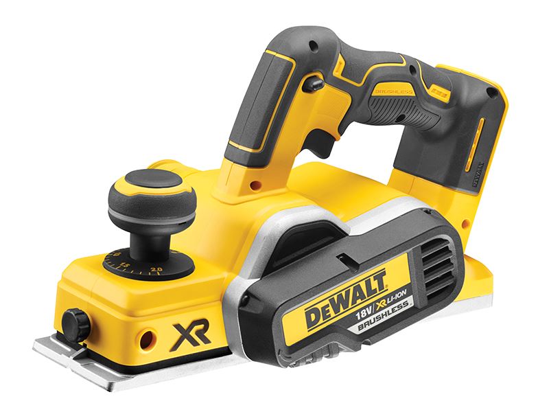 DeWALT Cepilladora DCP580N XR 18V sin escobillas, sin batería