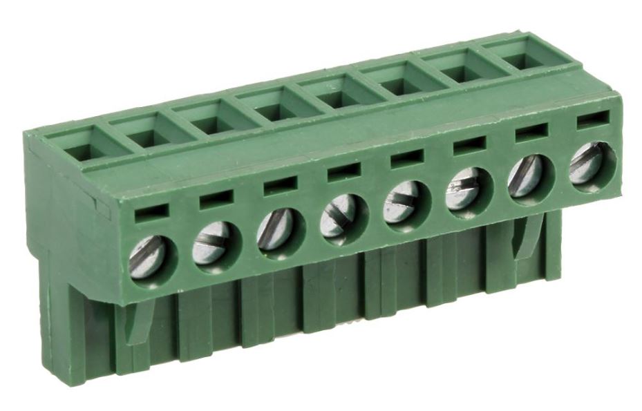 Multicomp Pro 5.08mm Pluggable Terminal Block, 8 Way, 16A