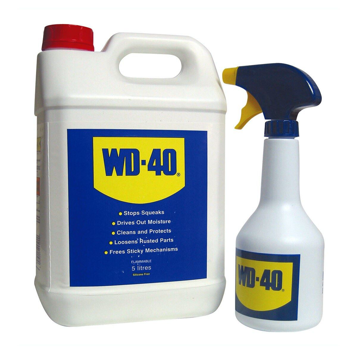 WD-40 - Ola Iomlánafheidhmeach, 5L le Spreagthóir Sprocáin