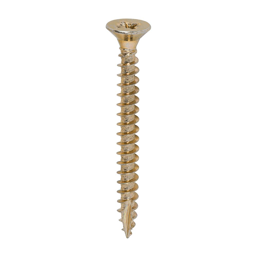Timco Classic - Βίδες Πολλαπλής Χρήσης PZ 5.0x50mm, Ψευδάργυρος/Κίτρινη (200 τε