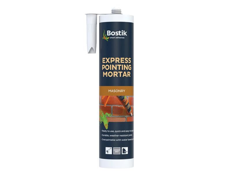 Bostik Express Pointing Mortar, Grey, 310ml