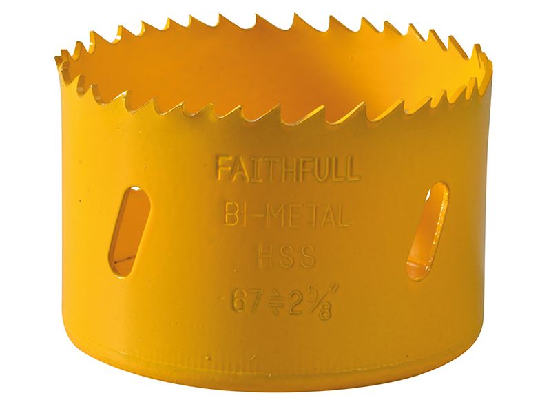 Faithfull Broca de Coroa Bi-Metal Cobalto 67mm
