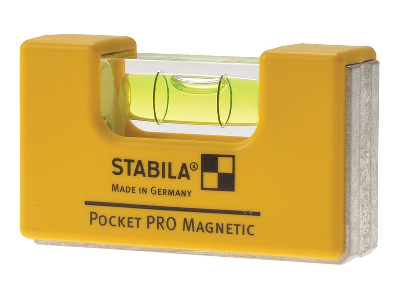 Stabila Pocket Pro - Niveau magnétique compact en aluminium