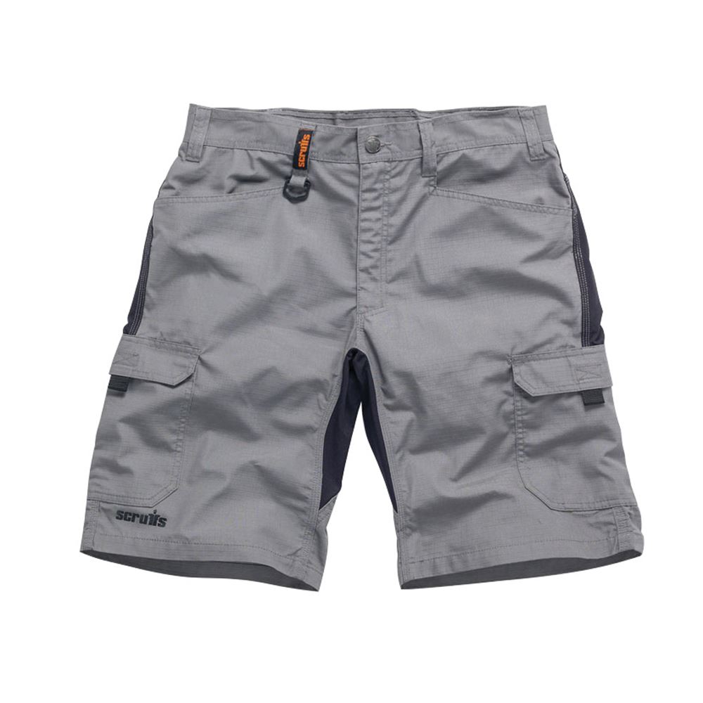 Scruffs Trade Flex Short in Graphite, 38in W
