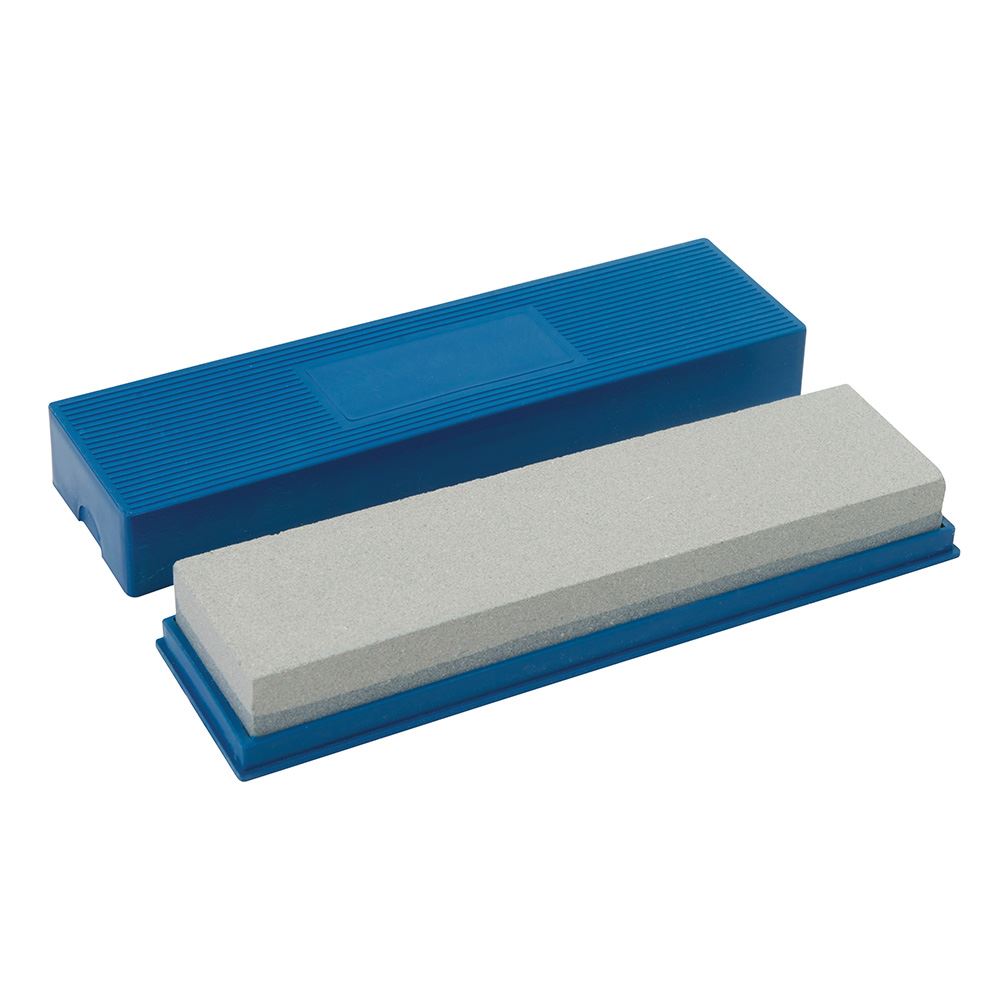 Silverline Silicon Carbide Sharpening Stone, Fine/Medium, 200mm