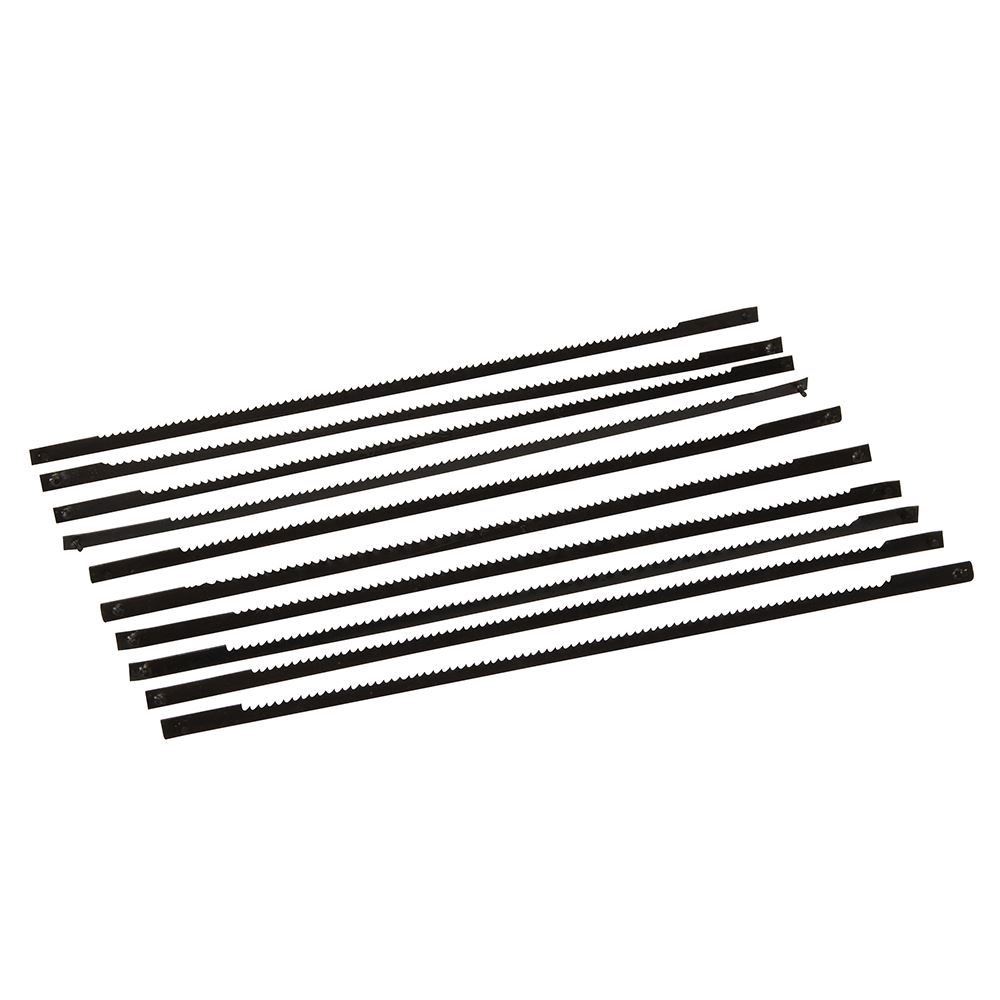 Silverline 130mm Scroll Saw Blades, 21 TPI, 10-Pack