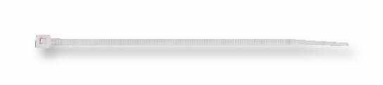 Attaches-câbles HELLERMANNTYTON Nylon T, Naturel, 3.5mm x 150mm (Lot de 100)