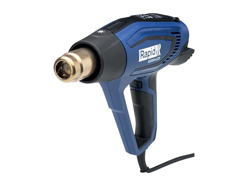 Pistolet à air chaud Rapid R2200-LCD 2200W avec écran LCD