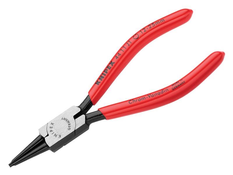 Knipex 44 11 J1 Internal Straight Circlip Pliers 12-25mm