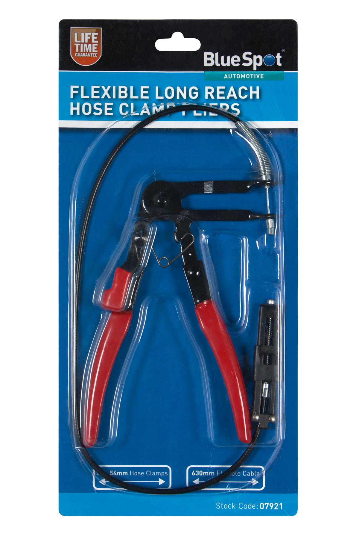 Blue Spot Tools Pinze a Morsetto per Tubi a Lunga Reggiata con Cavo Flessibile