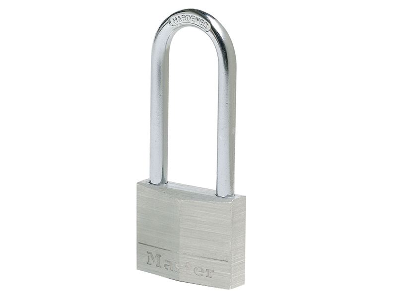 Master Lock - Cadenas aluminium 50mm avec anse de 64mm et cylindre 5 goupilles