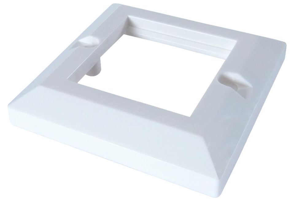 CONNEKT GEAR Placca Frontale a Bordo Smussato, Monoblocco