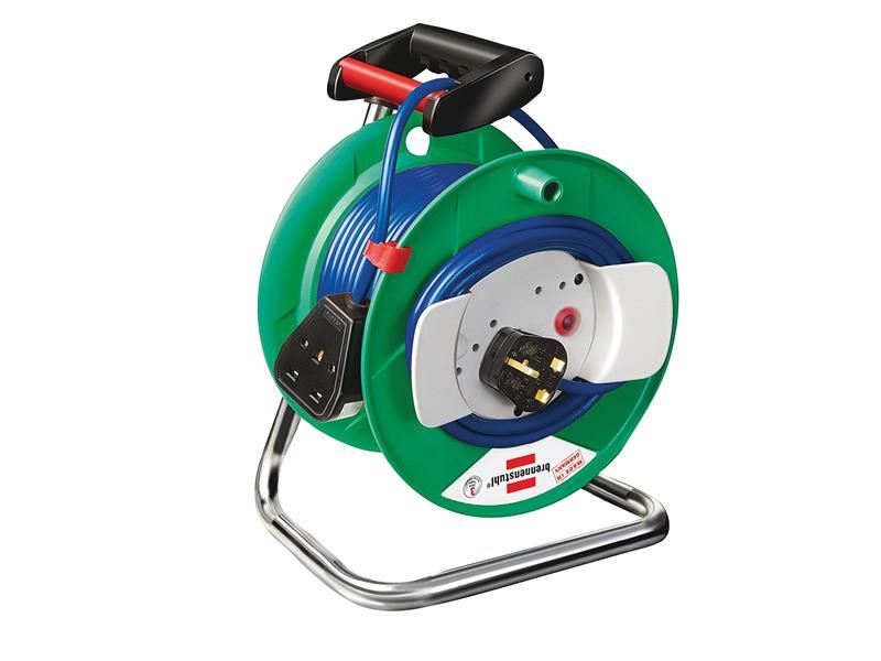 Brennenstuhl Garant G Enrouleur de Câble Jardin 25m, 240V, 1 Prise