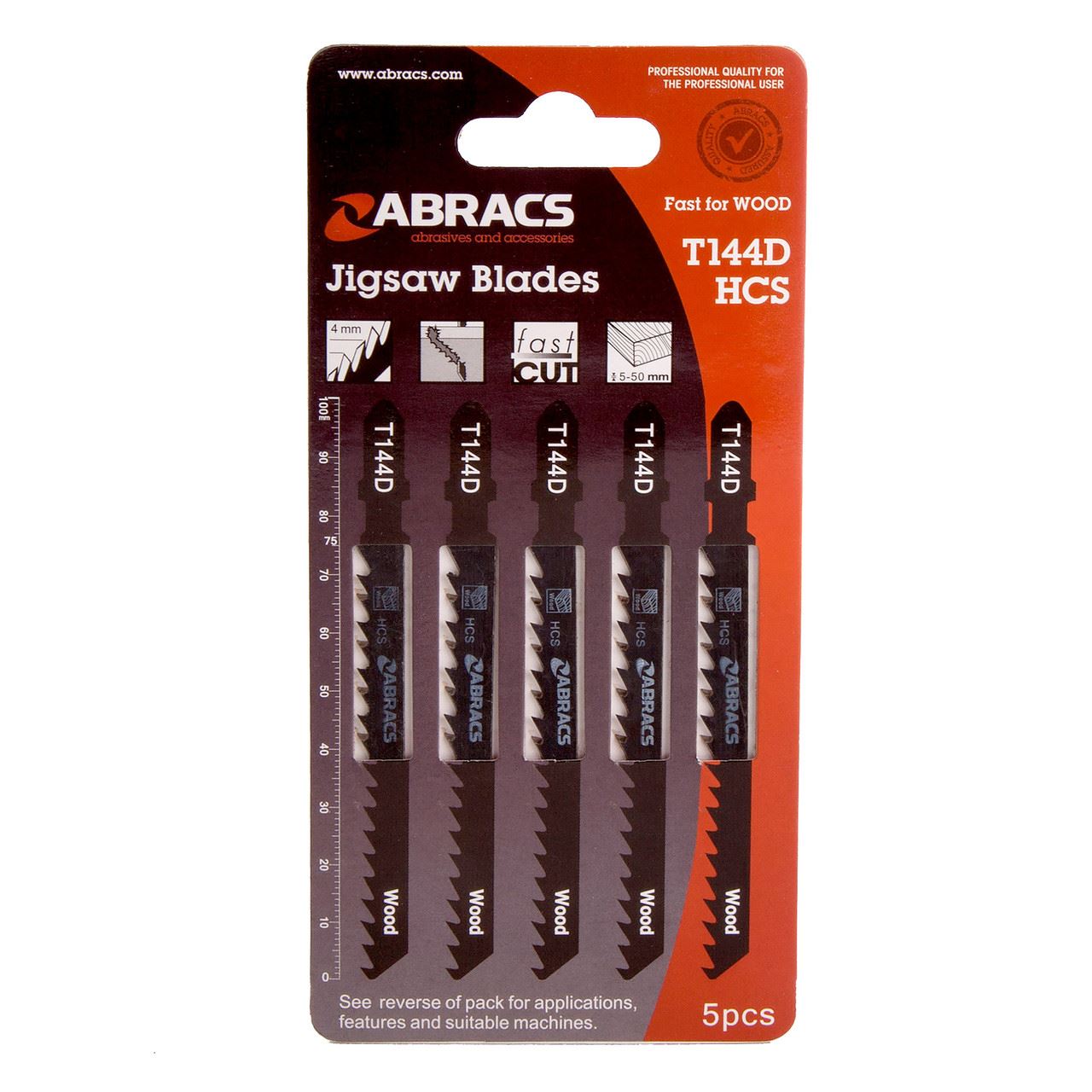 Abracs T144D 木工線鋸片 (5片裝)