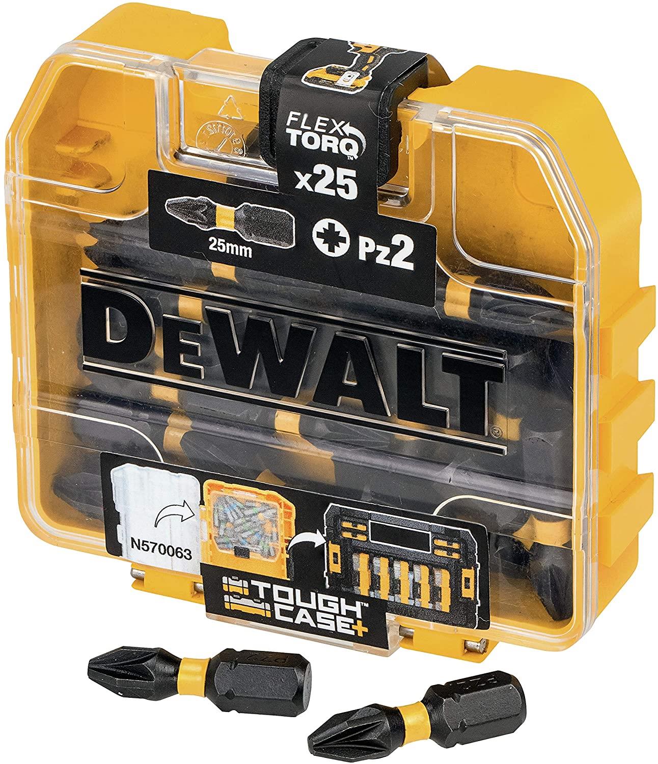DEWALT DT70588T Impact Torsion PZ2 Bits, 25mm (Pack of 25)