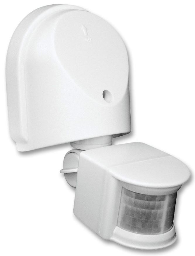 ETERNA 180° External PIR Motion Sensor, White, 12m Range