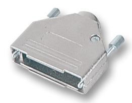 MH CONNECTORS Coperchio D-Sub Metallizzato 15 Vie, Ingresso Superiore