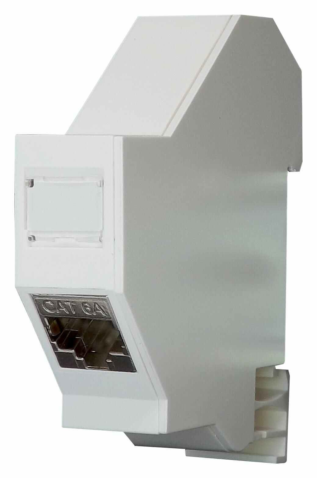 TUK מחבר מסילה דינארית 35 מ”מ, Cat6A מוגן